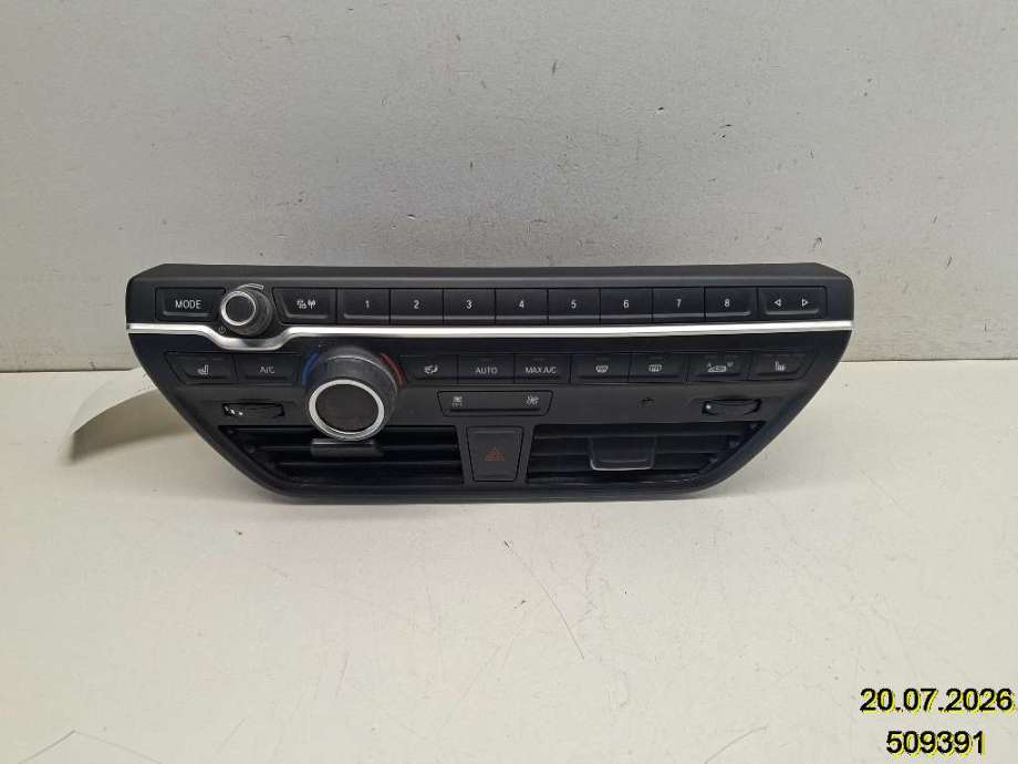 Varmeapparat betjening til BMW i3, 2013-2022  (BMW|9379121-01)