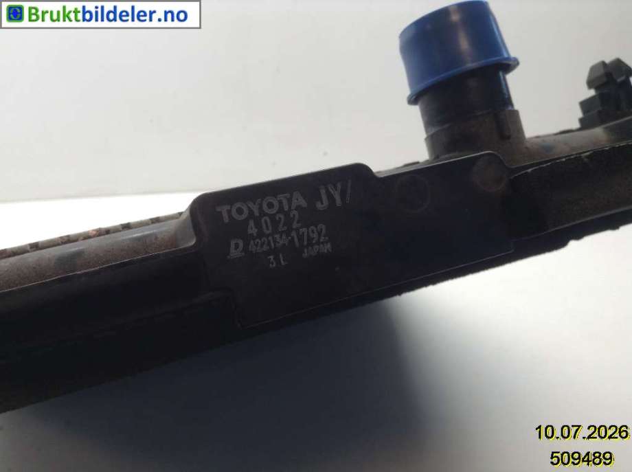 Radiator (manuell gir) til Toyota iQ 2009-2014 (TOYOTA|1640040220|422134-1792|)