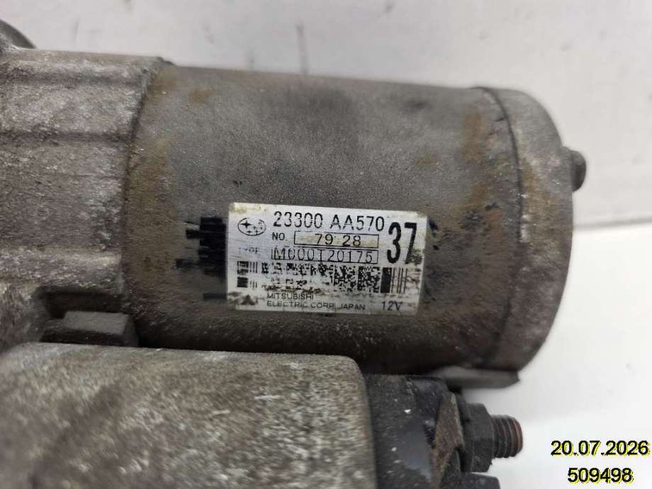 Starter til Subaru Impreza 2008-2012 (Type III)  (SUBARU|23300-AA570|M000T20175|)