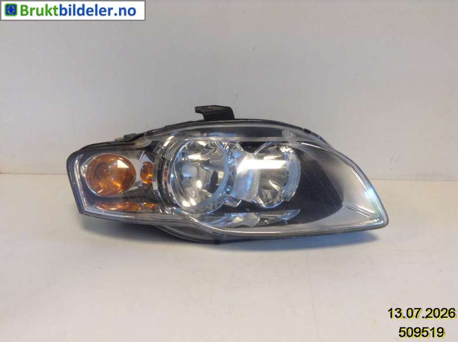 Frontlykt høyre halogen til Audi A4, 2004-2008 (Type III) (B7) (B7) (AUDI|8E0 941 004 AJ)