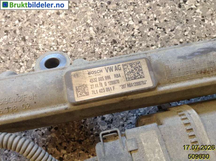 Tannstang elektrisk til VW Transporter / Caravelle 2019-->> (T6.1) (T6.1) (VOLKSWAGEN|7L1 423 051 F|4532 005 996|)