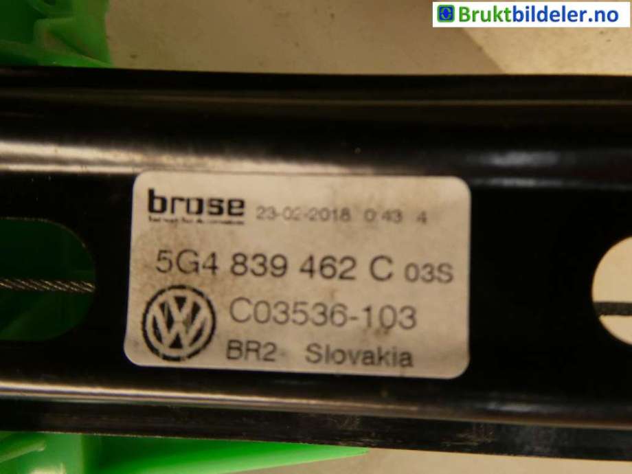 Ruteheis til VW e-Golf 2017-2020 (Fase 2)  (VOLKSWAGEN|5G4 839 462 C|C03536-103)