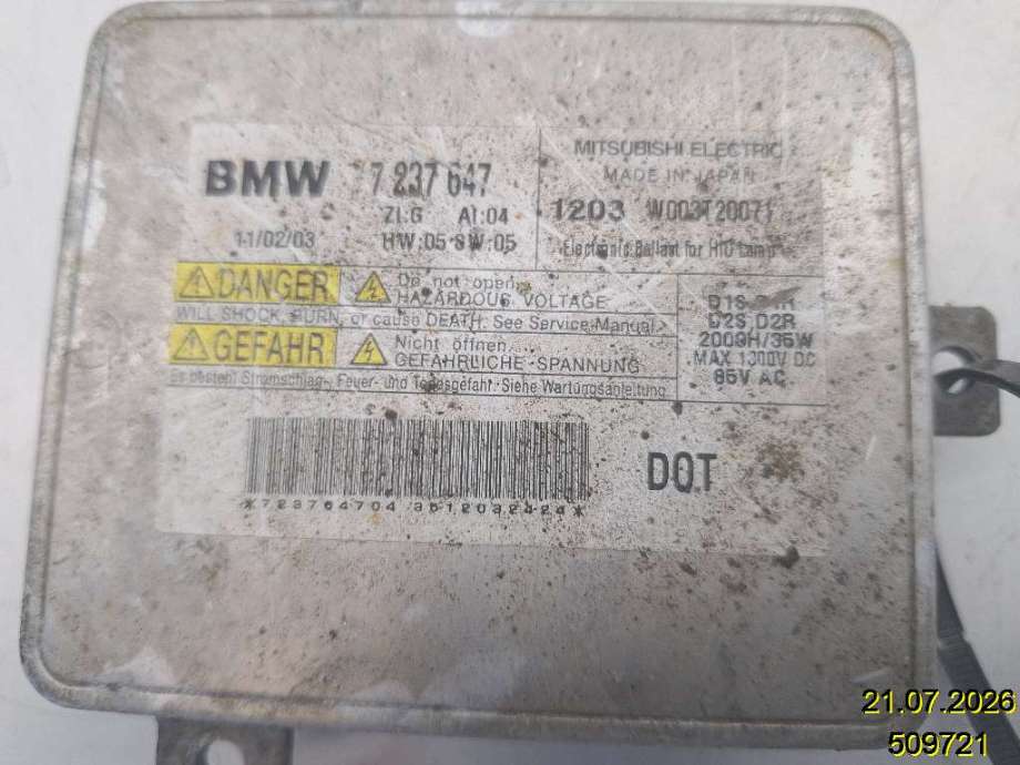 Styreenhet xenon/ballast til BMW X1 2009-2015 (E84) (E84) (BMW||W003T20071|7 237 647)