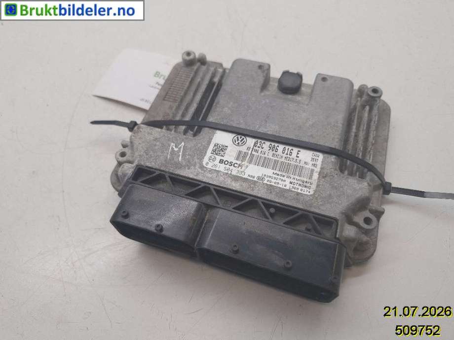 Styreenhet motor til Škoda Octavia, 2009-2013 (Type II, Fase 2)  (SKODA|03C 906 016 E)