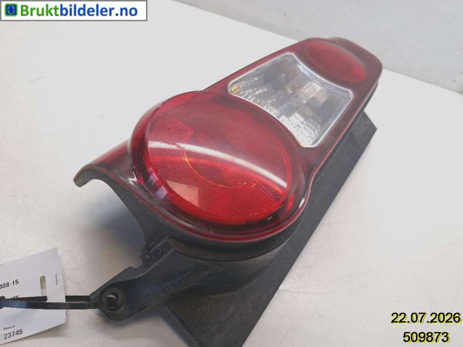 Baklykt venstre til Peugeot Partner 2008-2015 (Type II, Fase 1) (PEUGEOT|96 772 055 80|)
