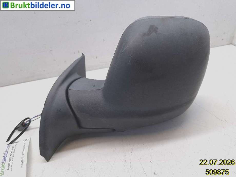 Speil venstre til Peugeot Partner 2008-2015 (Type II, Fase 1) (PEUGEOT|96 777 523 XT|)