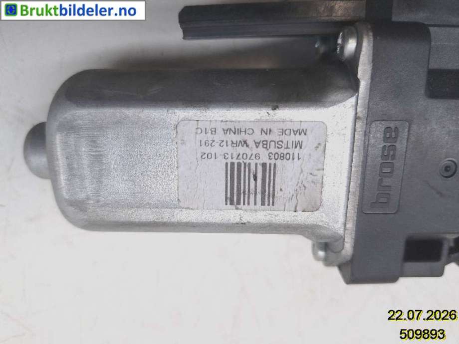 Ruteheis venstre foran til Volvo XC70 2008-2013 (Type II, Fase 1)  (VOLVO|30699645|970713-102|)