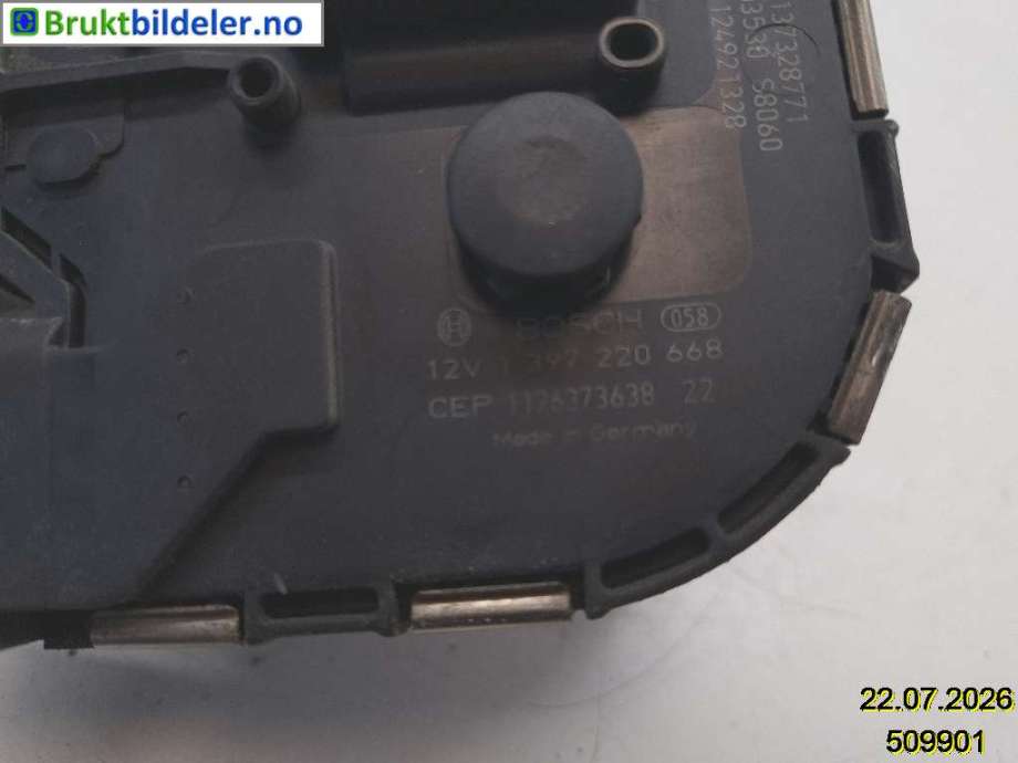 Viskermotor frontrute til Volvo XC70 2008-2013 (Type II, Fase 1) (VOLVO|31333456|1 397 220 668|)
