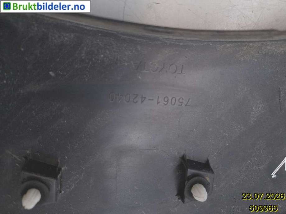 Diverse deler til Toyota bZ4X 2022-->> (TOYOTA|7506142040|)