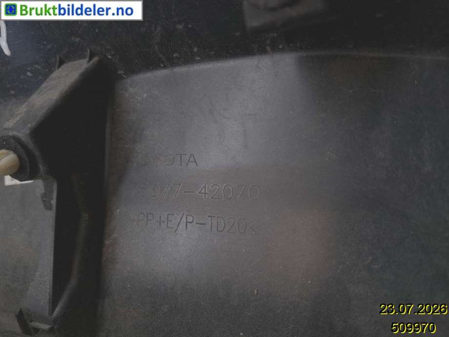 Diverse deler til Toyota bZ4X 2022-->> (TOYOTA|75077-42070|)