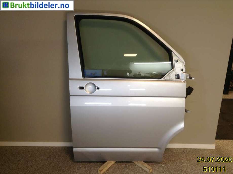 Dør høyre 2dørs til VW Transporter / Caravelle 2009-2015 (Fase 2) (T5) (T5) (VOLKSWAGEN|7E5 831 056 E||7LA 831 056 C)