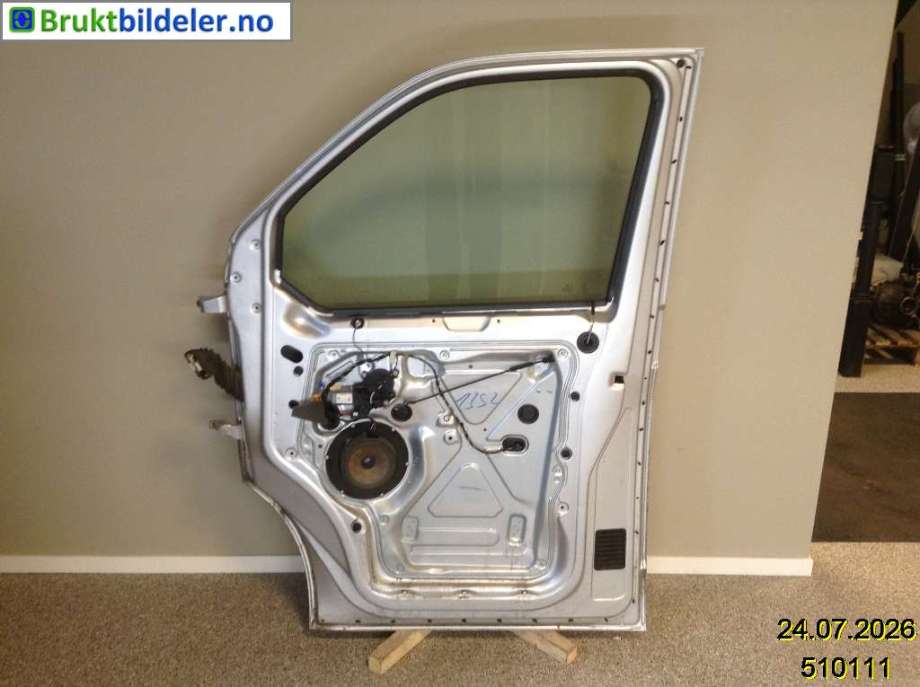 Dør høyre 2dørs til VW Transporter / Caravelle 2009-2015 (Fase 2) (T5) (T5) (VOLKSWAGEN|7E5 831 056 E||7LA 831 056 C)