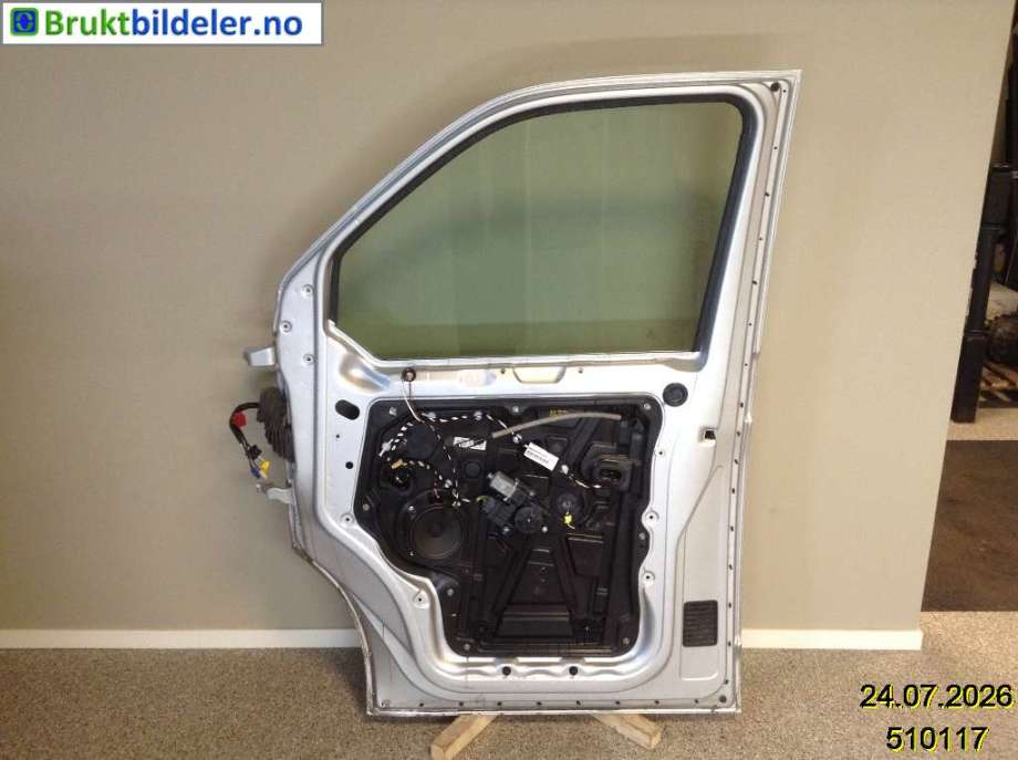 Dør høyre 2dørs til VW Transporter / Caravelle 2019-->> (T6.1) (T6.1) (VOLKSWAGEN|7LA 831 056 A||7LA 831 056 C)