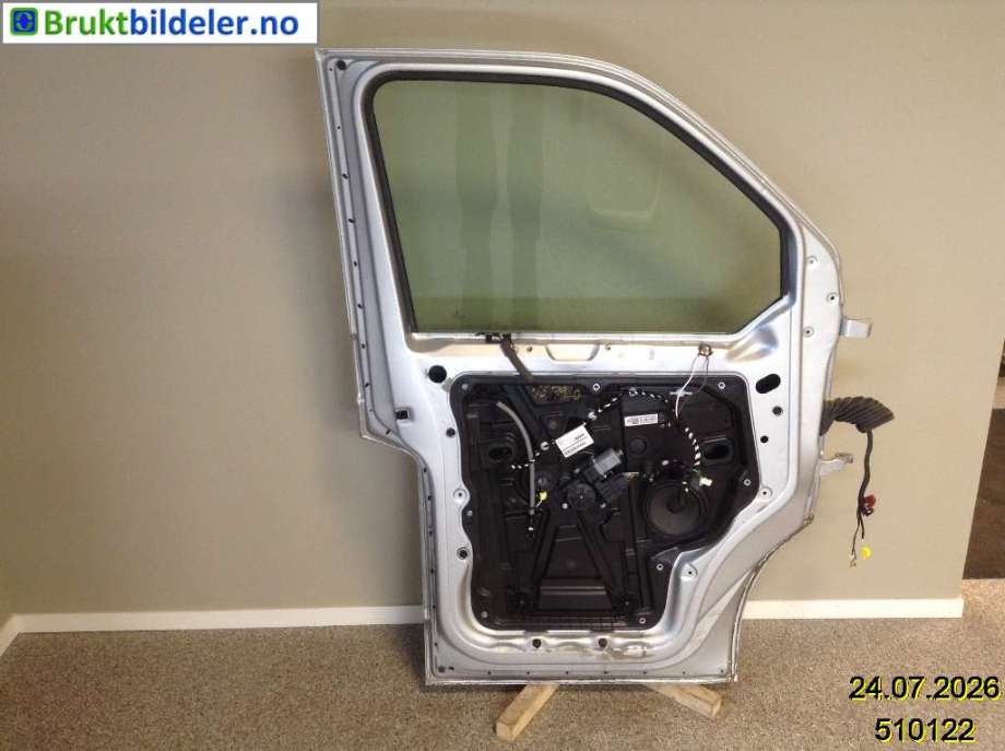 Dør venstre 2dørs til VW Transporter / Caravelle 2019-->> (T6.1) (T6.1) (VOLKSWAGEN|7LA 831 055 A||7LA 831 055 C)
