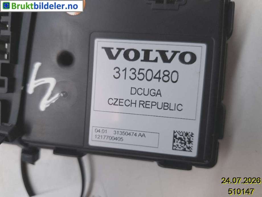 Styreenhet hengerfeste til Volvo XC70 2008-2013 (Type II, Fase 1)  (VOLVO|31350480|1217700405|)
