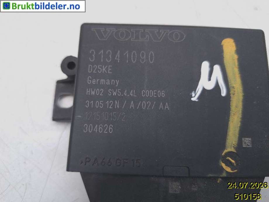 Styreenhet parkering til Volvo XC70 2008-2013 (Type II, Fase 1)  (VOLVO|31341090|1215101572|)