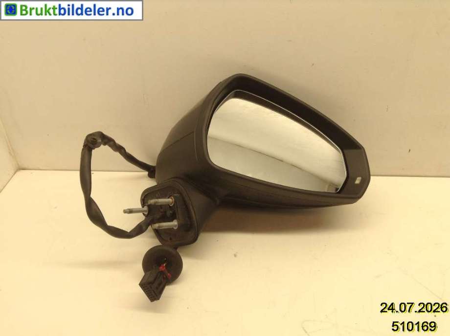 Speil høyre til Audi A3 2012-2016 (Type III, Fase 1)  (AUDI|8V1 857 410 F||8V1 857 410 T)