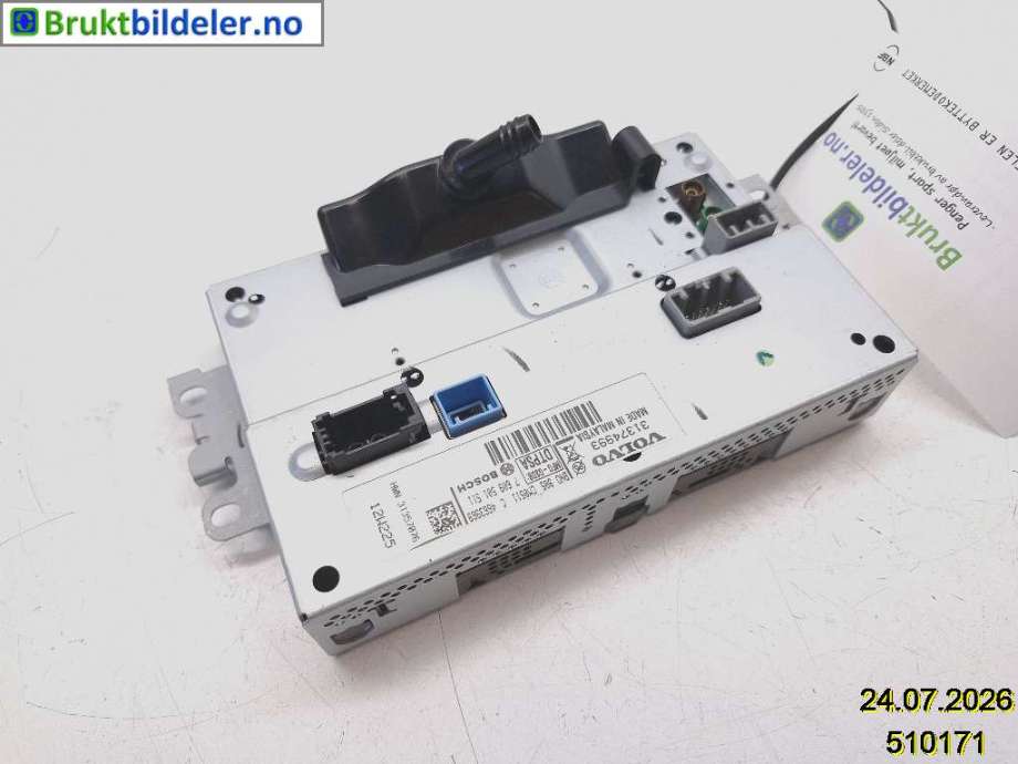 Instrument kjørecomputer til Volvo XC70 2008-2013 (Type II, Fase 1)  (VOLVO|31374993|7 609 501 511|BN0 905 CM0511)