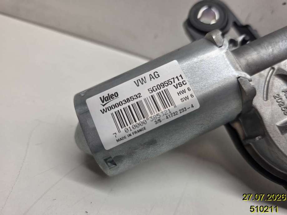 Viskermotor bakrute til VW Golf Sportsvan 2014-2018  (VOLKSWAGEN|5G0 955 711|W000038532|)