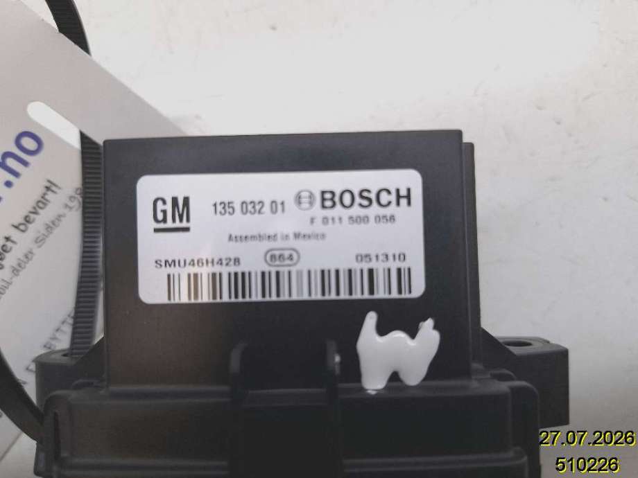 Varmeapparat motstand til Opel Astra J 2010-2015  (OPEL|13503201|F 011 500  056|)