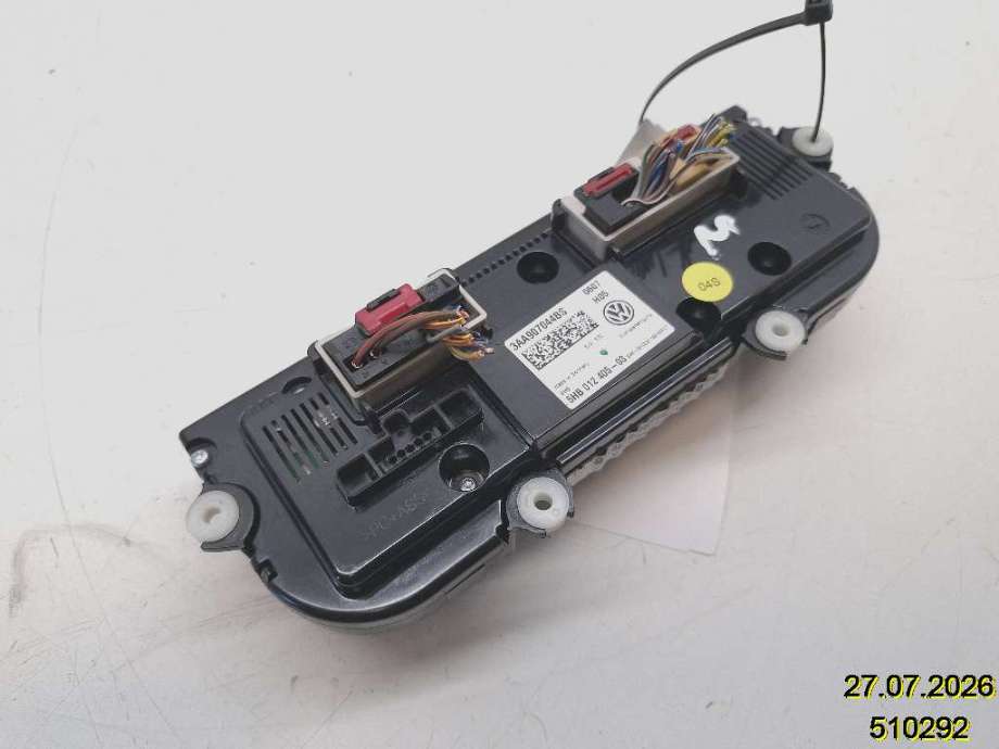 Varmeapparat betjening til VW Touran 2010-2015 (Type I, Fase 3) (VOLKSWAGEN|3AA 907 044 BS|5HB 012 405-03|)