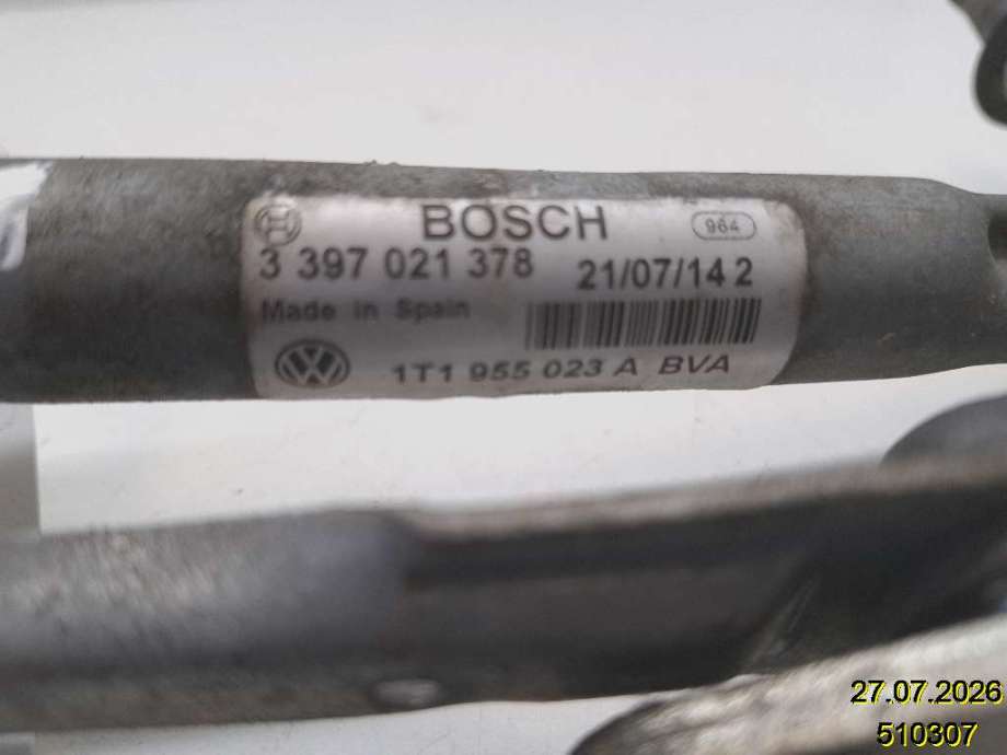 Viskeroverføring til VW Touran 2010-2015 (Type I, Fase 3)  (VOLKSWAGEN|1T1 955 023 A|3 397 021 378|)
