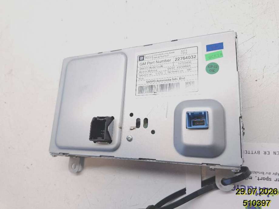 Instrument kjørecomputer til Opel Insignia A 2009-2014  (OPEL|22764032|14799450|)