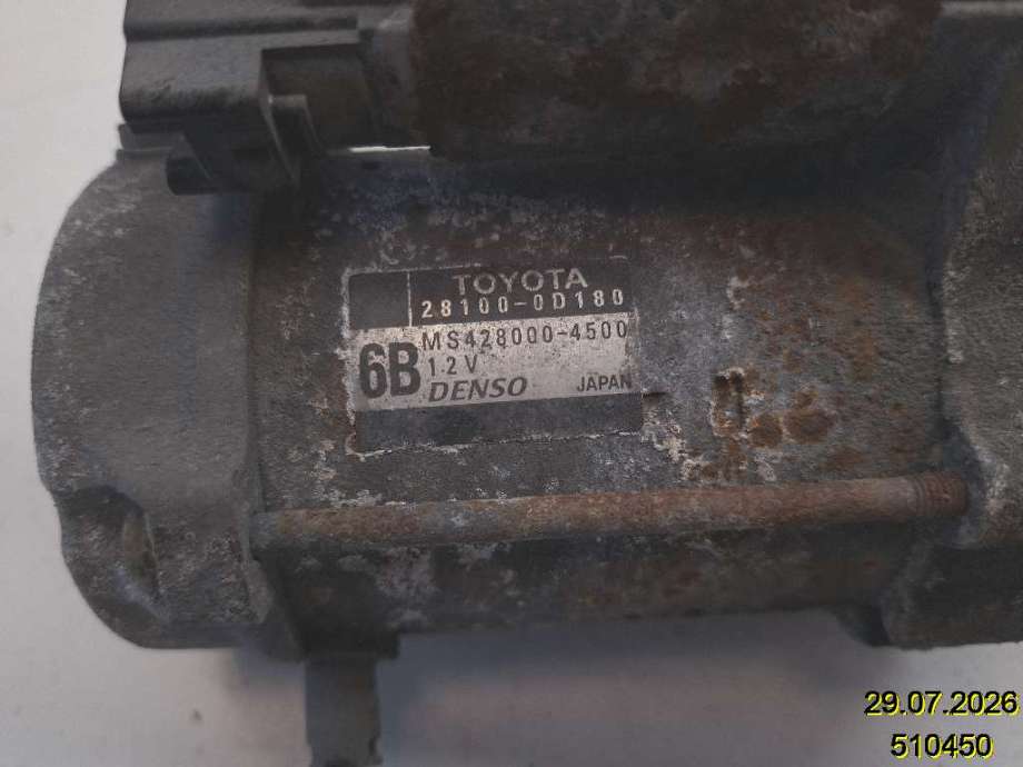 Starter til Toyota Avensis 2003-2008 (Type II) (TOYOTA|28100-0D180|MS428000-4500|)