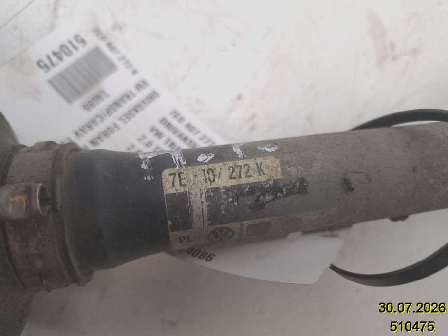 Drivaksel høyre foran til VW Transporter / Caravelle 2009-2015 (Fase 2) (T5) (T5) (VOLKSWAGEN|7E0 407 272 K|)