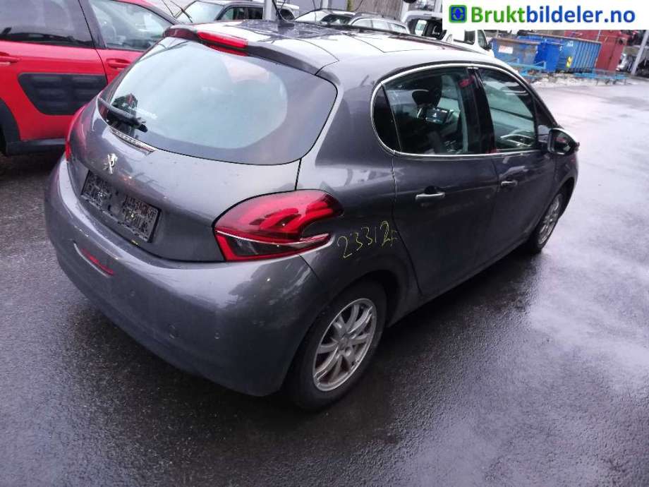 Støtfanger bak til Peugeot 208, 2012-2019 (Type I) (PEUGEOT|)