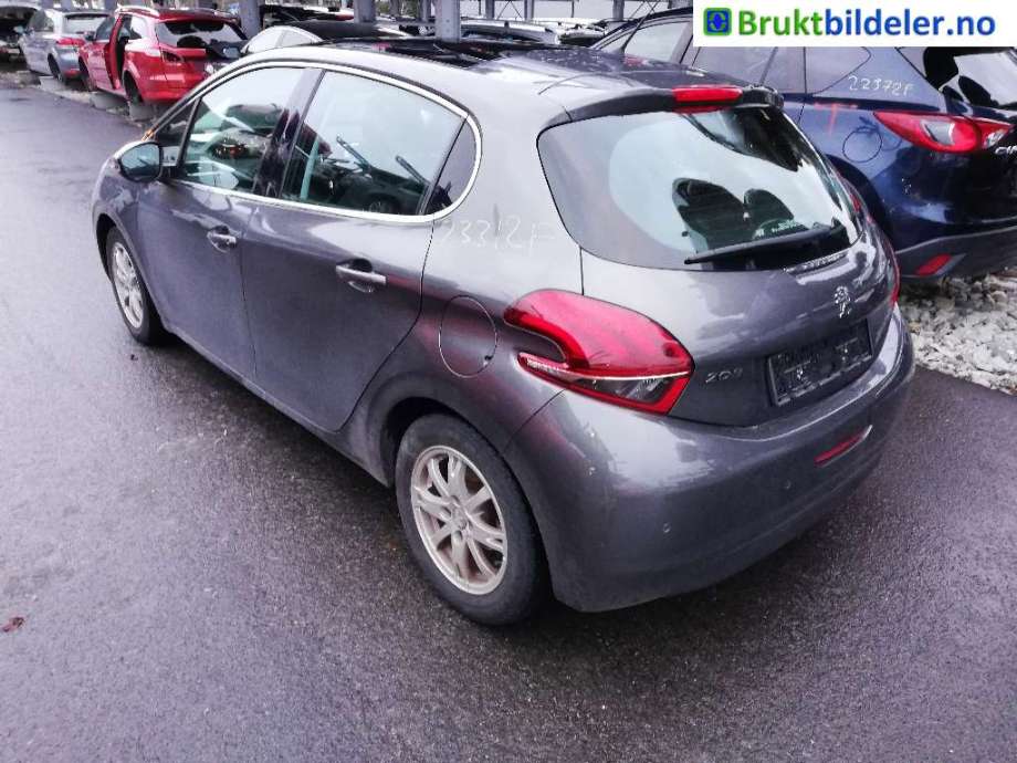 Støtfanger bak til Peugeot 208 2012-2019 (Type I)  (PEUGEOT|)