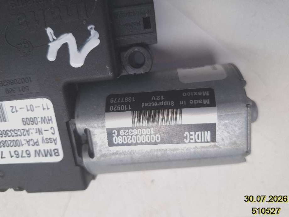 Takluke motor til BMW X1 2009-2015 (E84) (E84) (BMW|6761 7213044 02|A2C53366326.02|)