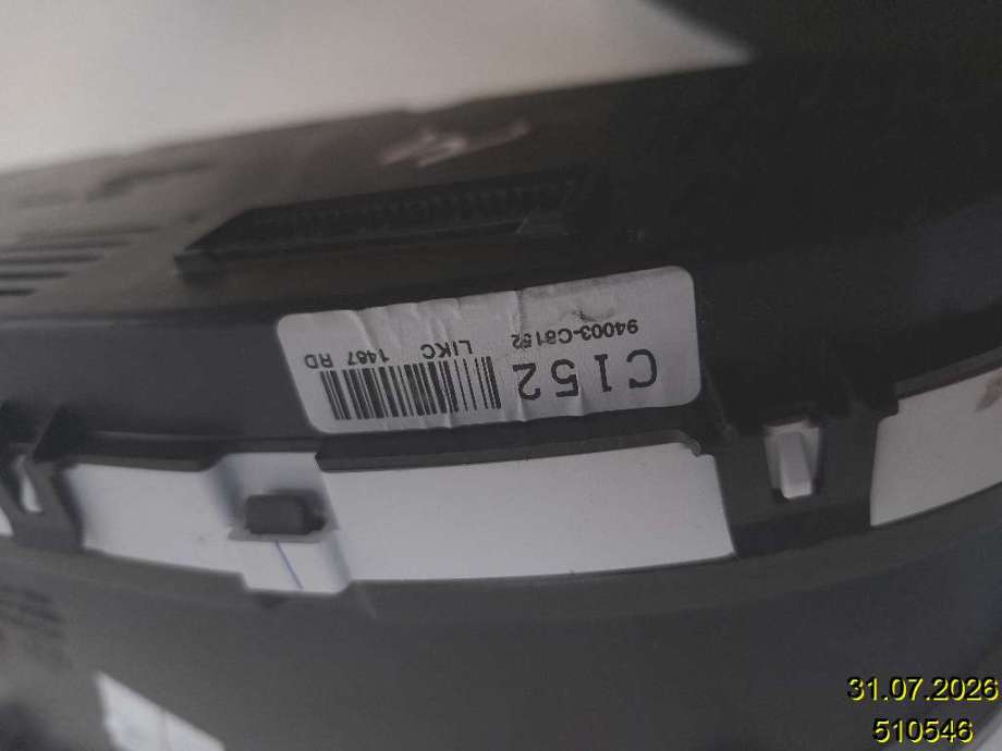 Instrumentpanel til Hyundai i20 2015-2020 (Type II)  (HYUNDAI|94003C8152|A2C1210940001|)