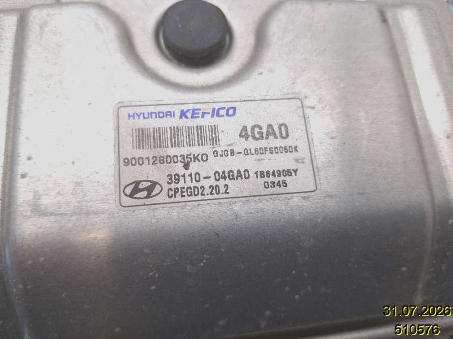 Styreenhet motor til Hyundai i20 2015-2020 (Type II) (HYUNDAI|39110-04GA0|1B64905Y|)
