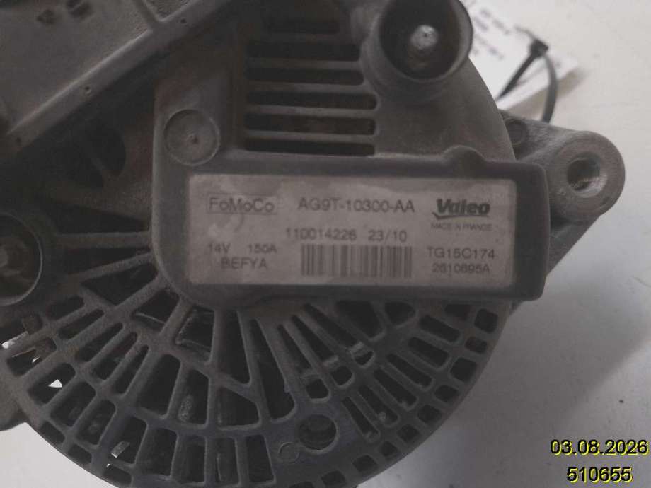 Dynamo til Ford Galaxy 2010-2015 (Type III, Fase 2) (FORD|AG9T-10300-AA|2610695A|TG15C174)