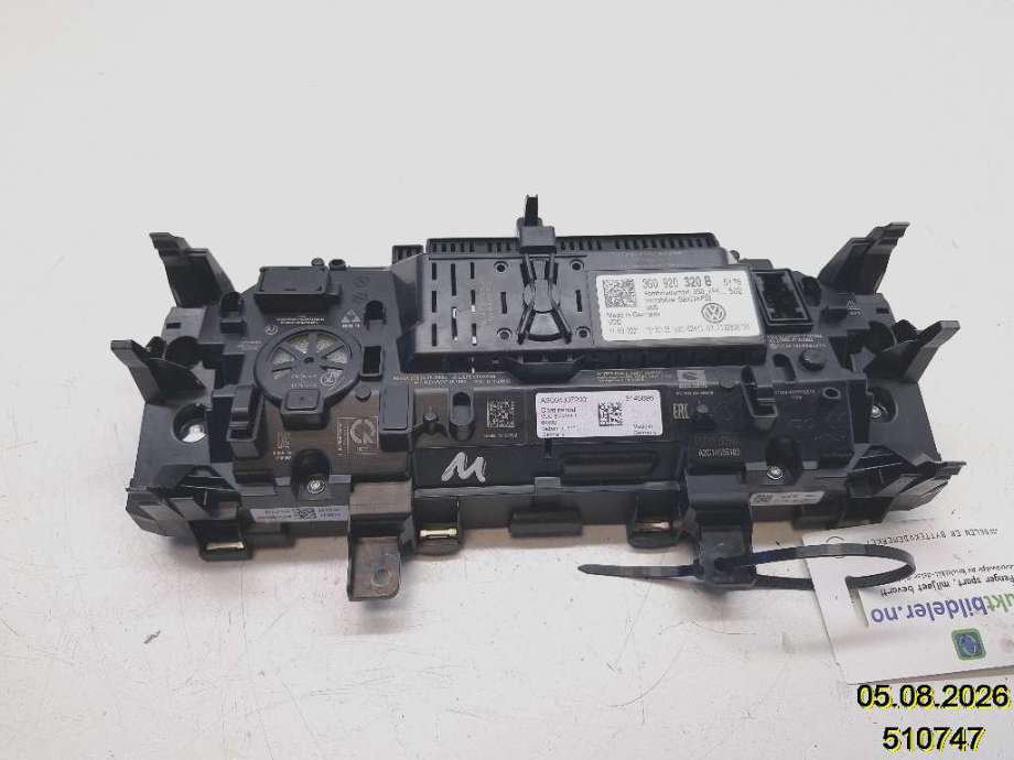 Instrumentpanel til VW Tiguan 2016-2020 (Type II, Fase 1) (VOLKSWAGEN|3G0 920 320 B|A3C04337200|VDD-02411.03.2192830)