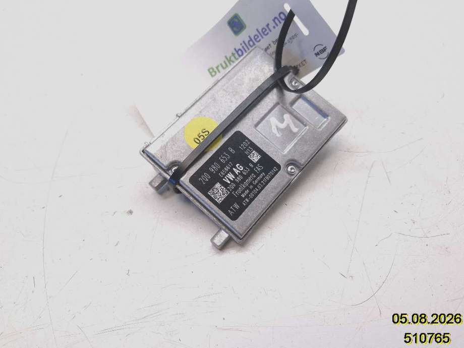 Sensor radar til VW Tiguan 2016-2020 (Type II, Fase 1)  (VOLKSWAGEN|2Q0 907 686 B|6PZ 013.498-07|)