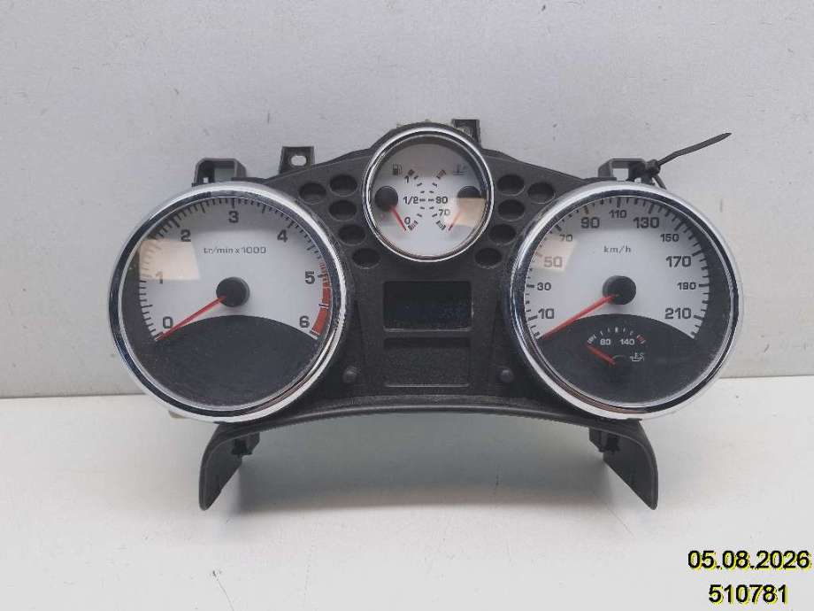 Instrumentpanel til Peugeot 207, 2006-2012 (PEUGEOT|6103 EF)