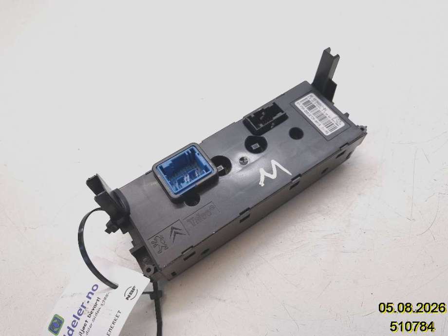 Varmeapparat betjening til Peugeot 207 2006-2012 (PEUGEOT|6451 ZX|69710001|96497866XT-04)