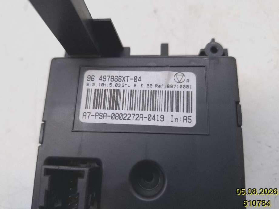 Varmeapparat betjening til Peugeot 207 2006-2012 (PEUGEOT|6451 ZX|69710001|96497866XT-04)