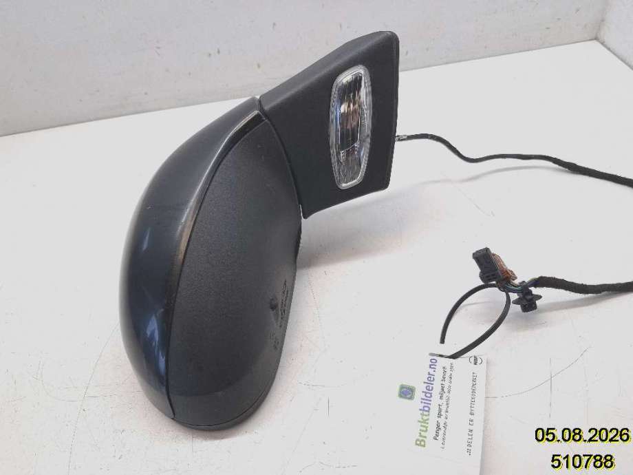 Speil høyre til Peugeot 207 2006-2012 (PEUGEOT|8149 ZH||96806501XT)