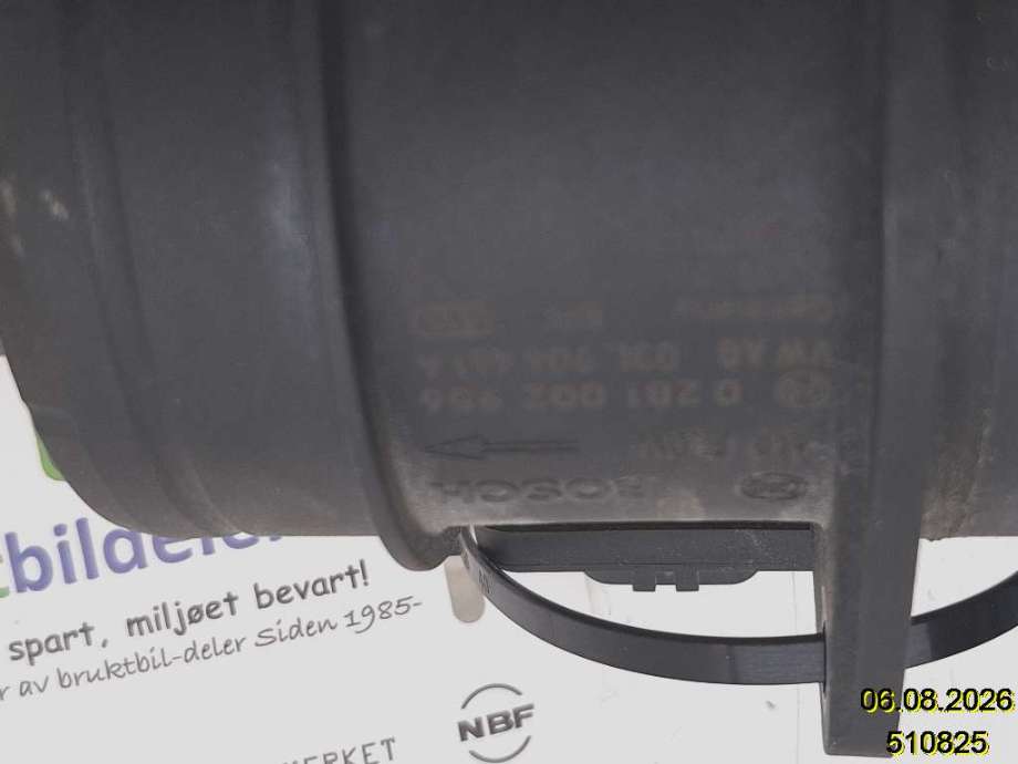 Luftmengde/luftmassemåler til VW Transporter / Caravelle 2009-2015 (Fase 2) (T5) (T5) (VOLKSWAGEN|03L 906 461 A|0 281 002 956|)