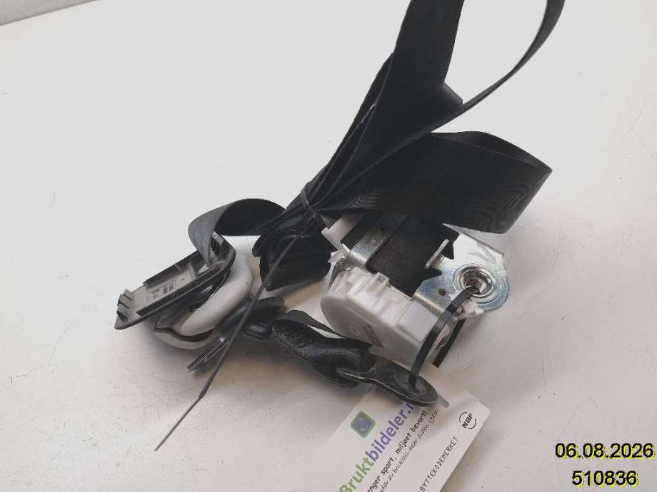Sikkerhetsbelte bak venstre til VW Transporter / Caravelle 2009-2015 (Fase 2) (T5) (T5) (VOLKSWAGEN|7H9 857 815 K|)