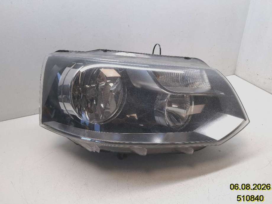 Frontlykt høyre halogen til VW Transporter / Caravelle, 2009-2015 (Fase 2) (T5) (T5) (VOLKSWAGEN|7E1 941 016 C)
