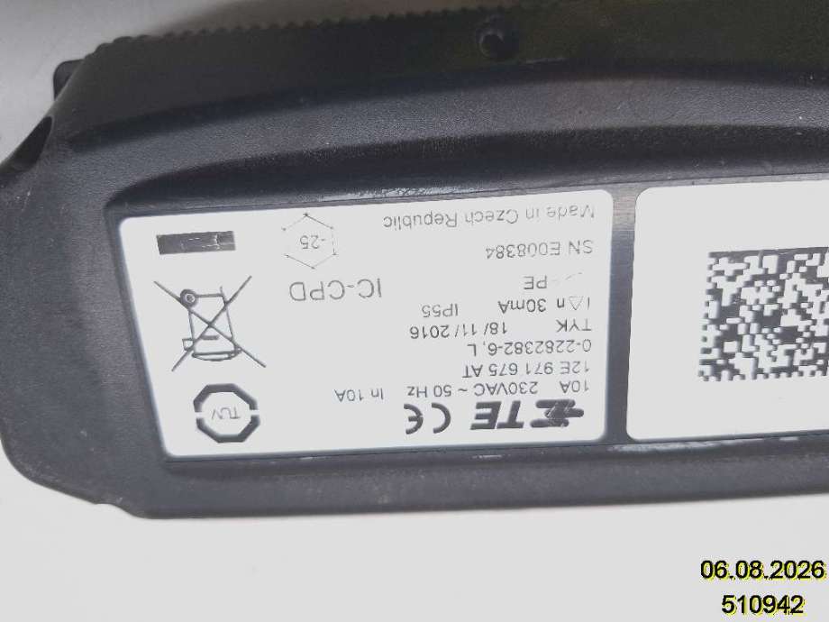 Batterilader kabel til VW e-Golf 2014-2017 (Fase 1) (VOLKSWAGEN|12E 971 675 AT|0-2282382-6|)