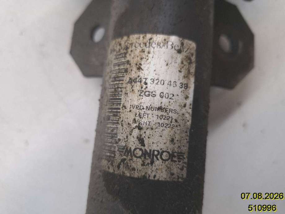 Fjærbein høyre foran til Mercedes Vito 2014-->> (W447) (W447) (MERCEDES|A 447 320 55 38||A 447 320 46 38)