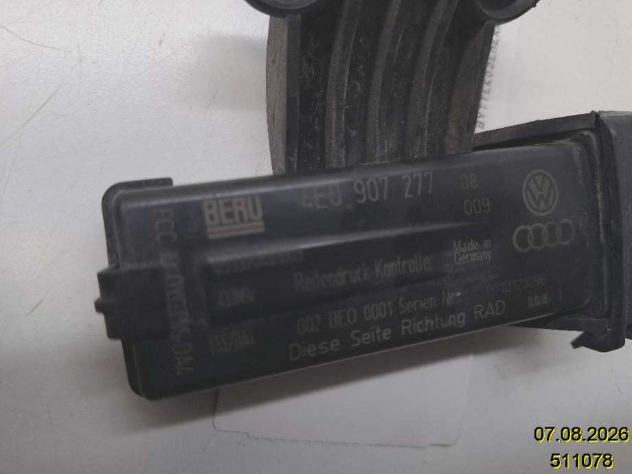 Sensor dekktrykk til Audi A8 2003-2010 (Type II) (AUDI|4E0 907 277|002 BEO 0001|)