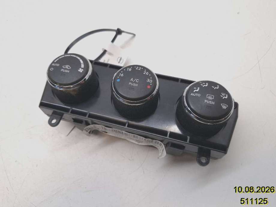 Varmeapparat betjening til Jeep Compass, 2012-2016 (Type I, Fase 2)  (JEEP|P55111134AD)