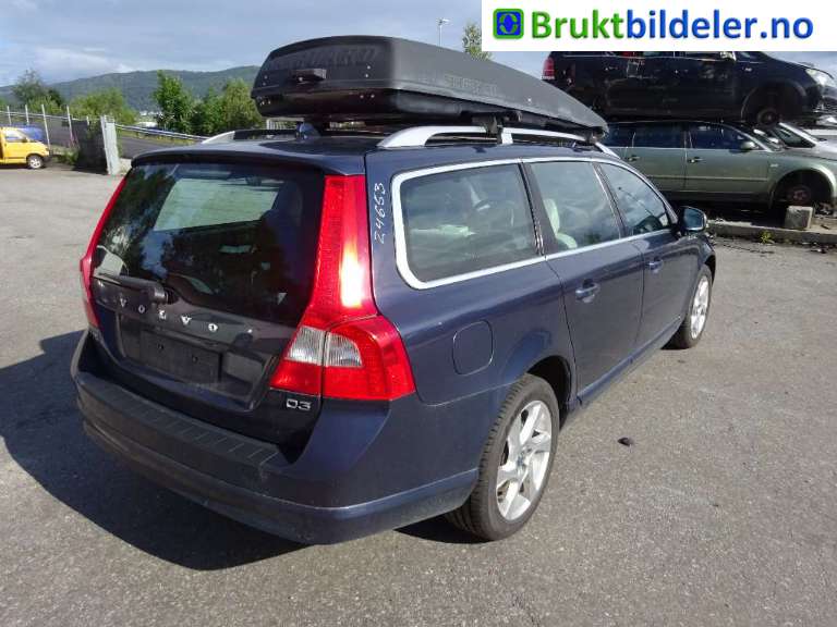 Bakluke til Volvo V70, 2007-2013 (Type III, Fase 1)  (VOLVO|)