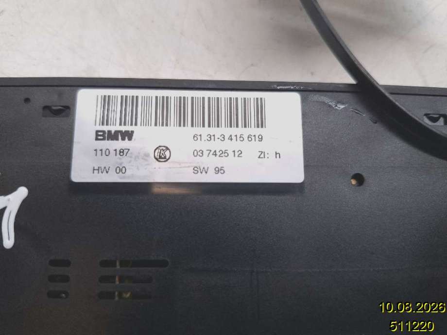 Bryter diverse til BMW X3 2003-2006 (Fase 1) (E83) (E83) (BMW|61 31 3 415 619|03 7425 12|)